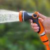Vandslange Dyse Sprøjte Tommelfingerstyring 10 Tilstande Kraftig Vask Havevanding Slange Spraydyse Gårdtilbehør