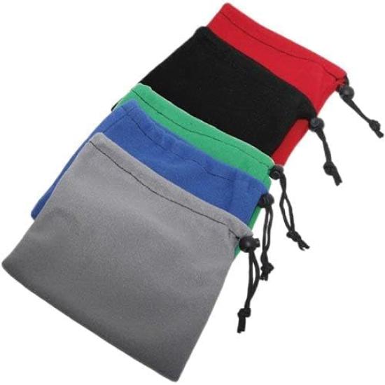 Taka Sangyo Fleece Reel Bag S 5 Colors Drawstring Red S-58 (Pouch, Bag, Cover, Case)
