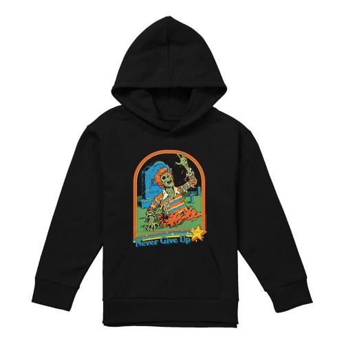 Steven Rhodes Childrens/Kids Never Give Up Hoodie