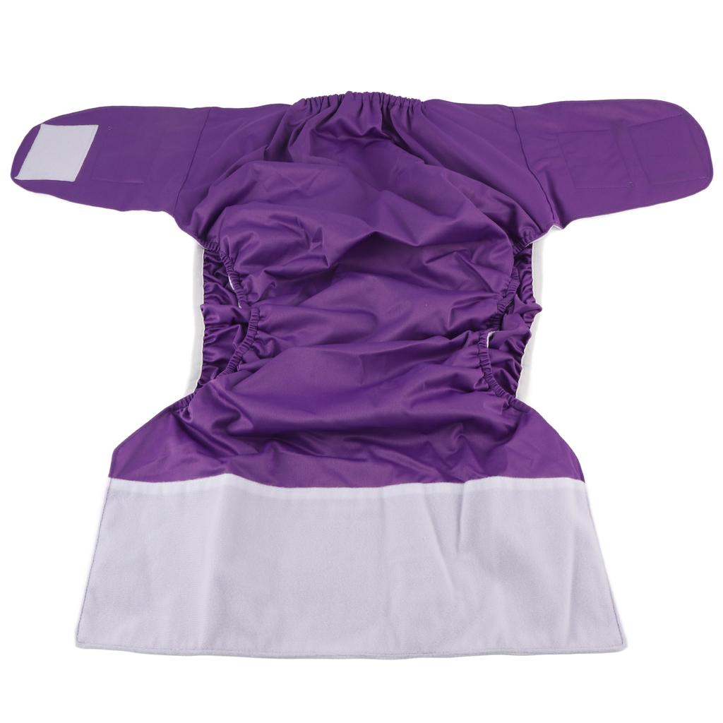 Adult Cloth Diaper Reusable Washable Elderly Incontinence Protection Nappies Underwear for