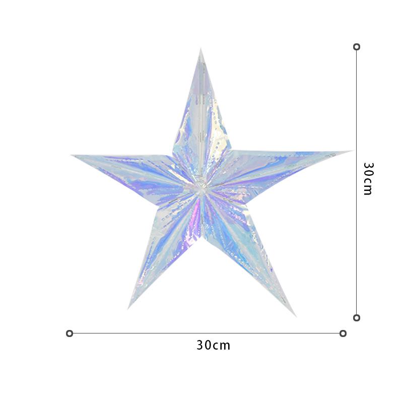 

Подвеска в виде цветной неоновой звезды для торжеств