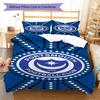 PFC logo Bedding Quilt Set Quilt Cover Pillowcase Home Decoration Birthday Gift (1 * duvet cover + 2 * pillowcase, without core)