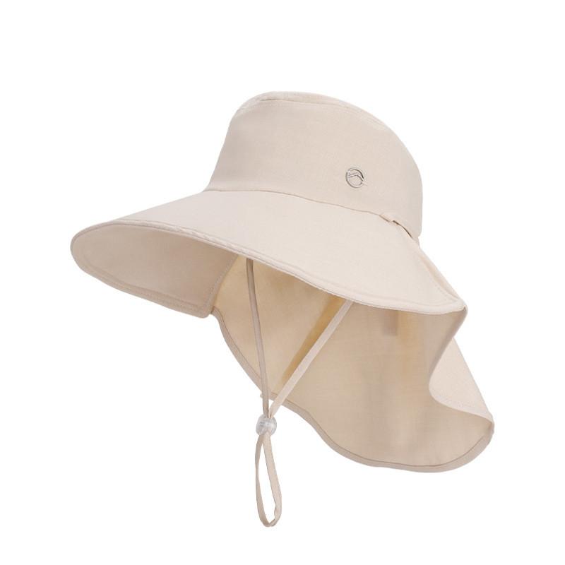 Outdoor Sun Protection Hat With Wide Brim For Women Summer Uv Blocker Floppy Cap