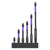 Cross Screwdriver High Hardness Strong Magnetic Non-Slip Bit Professional Hex Socket Set Cross Drill Bit Set for Car  Repair
