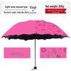 Blooming Umbrella: Korean Style, UV Protection, Lightweight, Durable, Eight Ribs, Black Glue, Waterproof