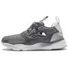 Reebok Furylite Clean Minimalist Fabric Synthetic Leather Low Top Marathon Running Shoes Womens Dark Gray BD1436