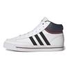 adidas Neo Retrovulc Mid Skateboarding Comfortable Durable High-Top Skate Shoes Men Skate Shoes White Black GW6682