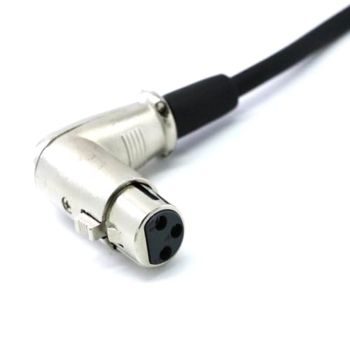 1 Multifunctional Practical 3-Pin XLR Patch Cable, Female To Male, 20cm
