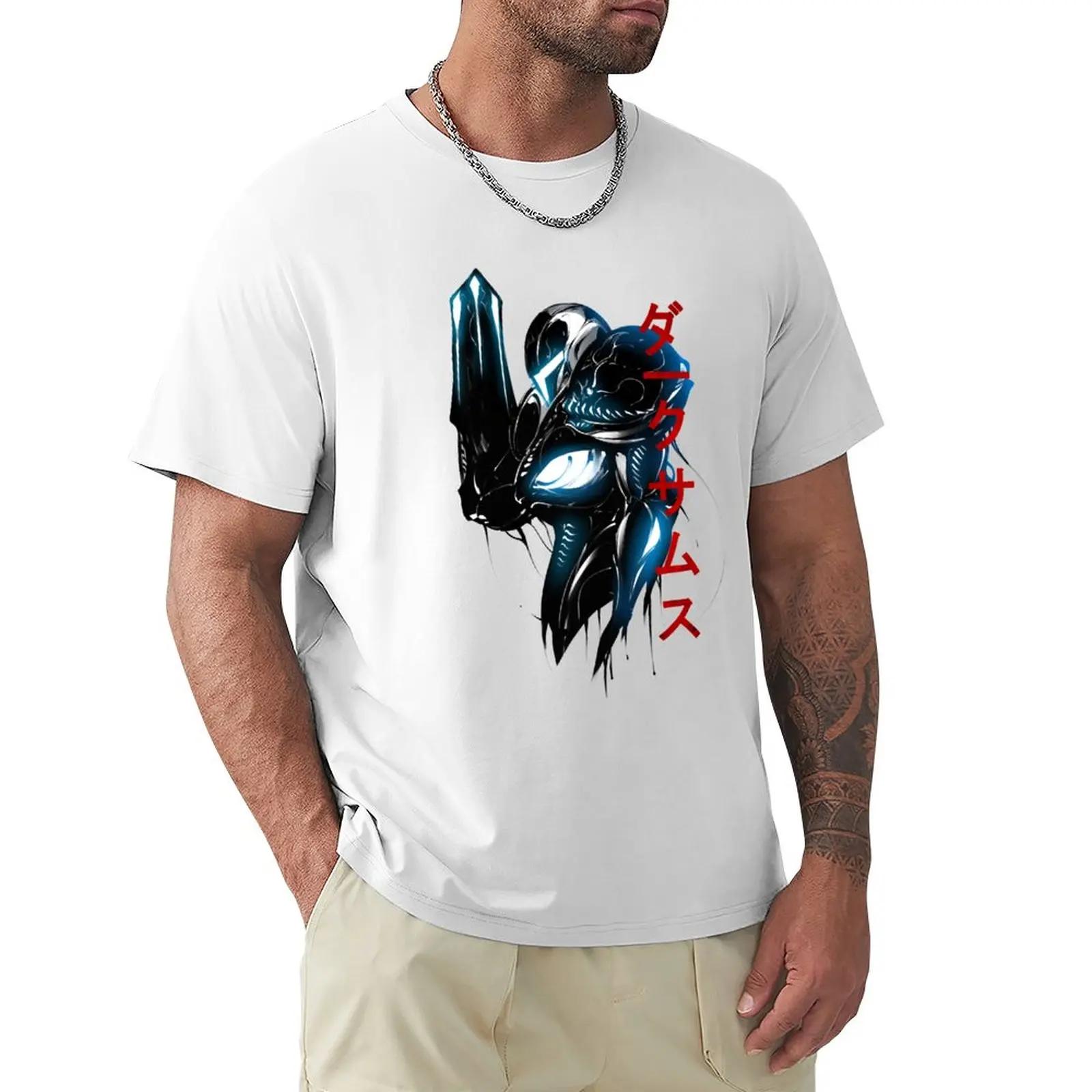 cotton black t shirt for men Dark Samus Tshirt sweat shir... M
