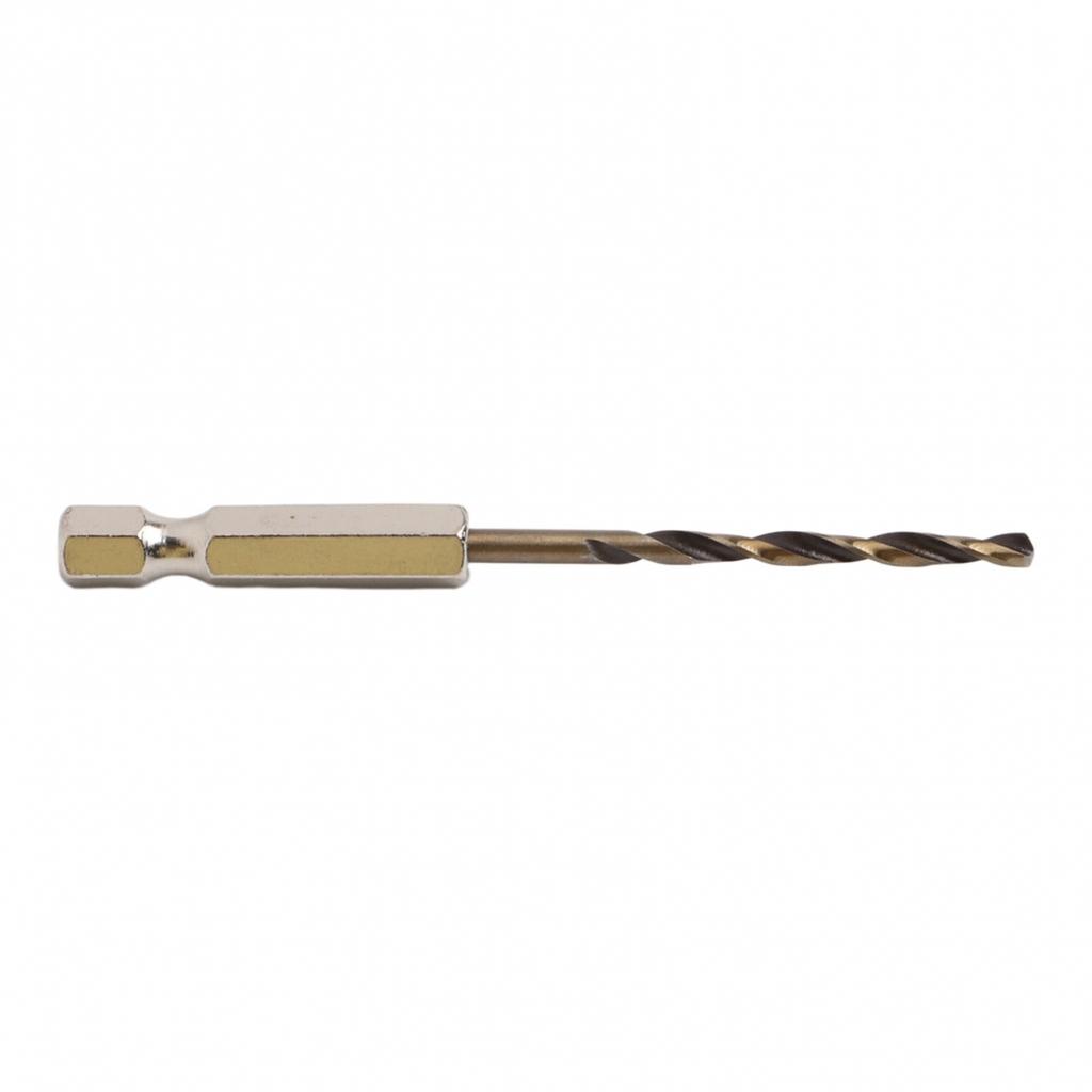 6pcs HSS Drill Bits with 1/4 Inch Hex Shank 3 4 5 6 8 10mm for DIY Drilling