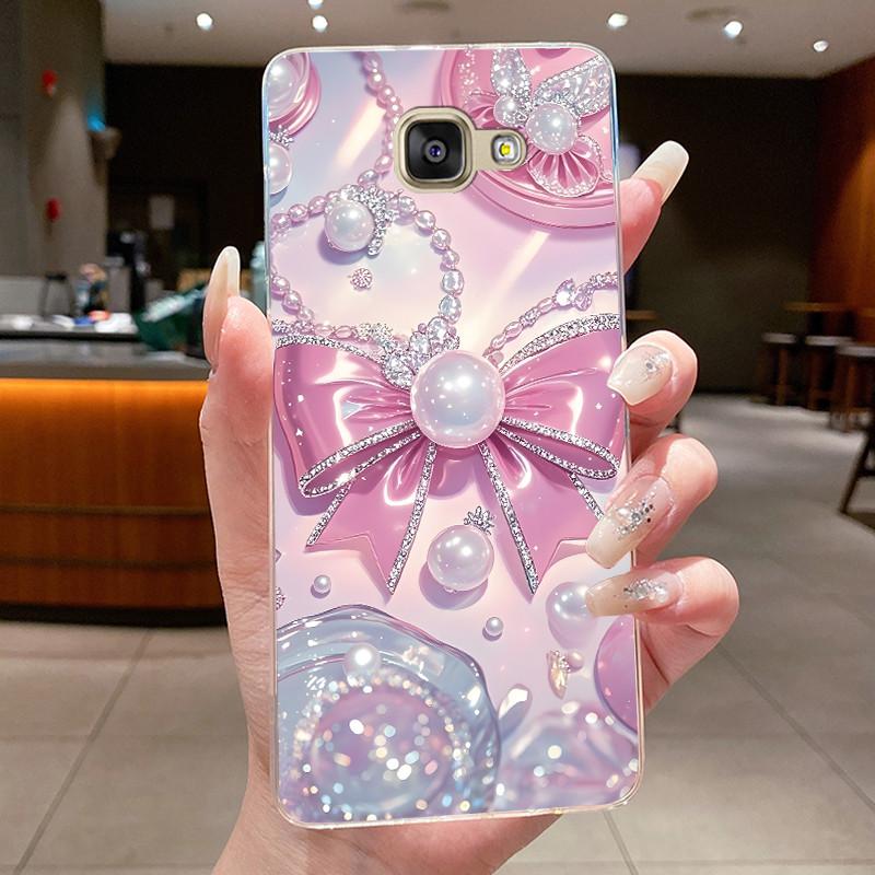 For Samsung Galaxy A5 2016 2017 Case Flowers Cover Soft Silicone Phone Case For Samsung A5 2017 2016 A510F A520F Fundas Bumper