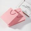 Handheld Cowhide Christmas Packaging Gift Bag