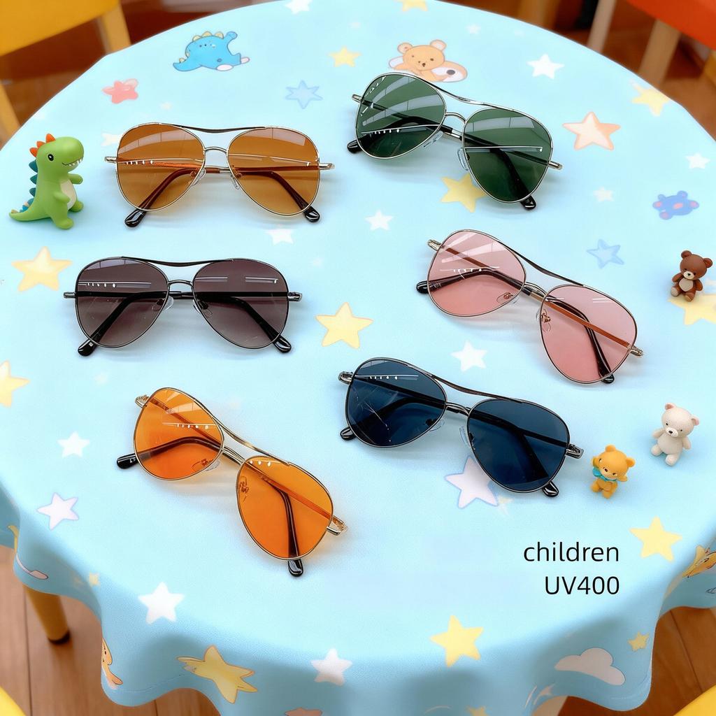 2025 UV400 Children's Fashion Boys And Girls Sun Sunglasses Personality Cute Baby Protection Glasses Trendy New