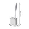 Toilet Wand With Refills Toilet Cleaner Wand With Brush Refills Household Stain Removal Scrubber With Holder For Hard-to-Reach