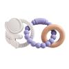 Baby Silicone Bracelet Teether Toys BPA Free Silicone Celestial Nursing Teething Toys Food Grade Silicone Newborn Toys Gift