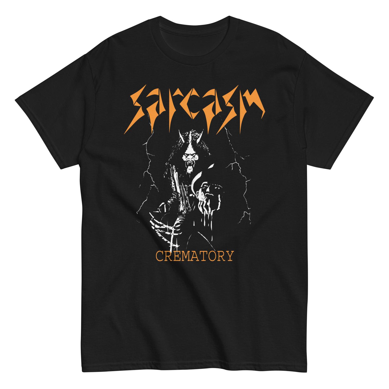 SARCASM crematory shirt HEAVY METAL SLOVENIA METAL M