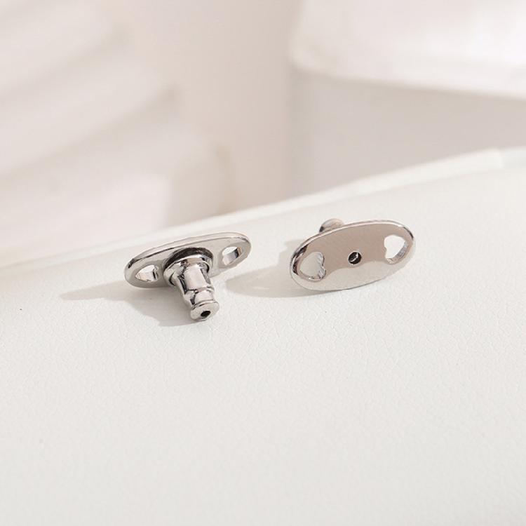 Sophisticated Earring Stabilizer Backs 4pcs Prevent Drooping Heavy Studs Adjustable Support For Sensitive Ears