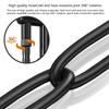 160PSI High Pressure Shock Pump Multi-purpose Bike Floor Pump with Gauge Bicycles Airs Pump for Road Mountain Bike