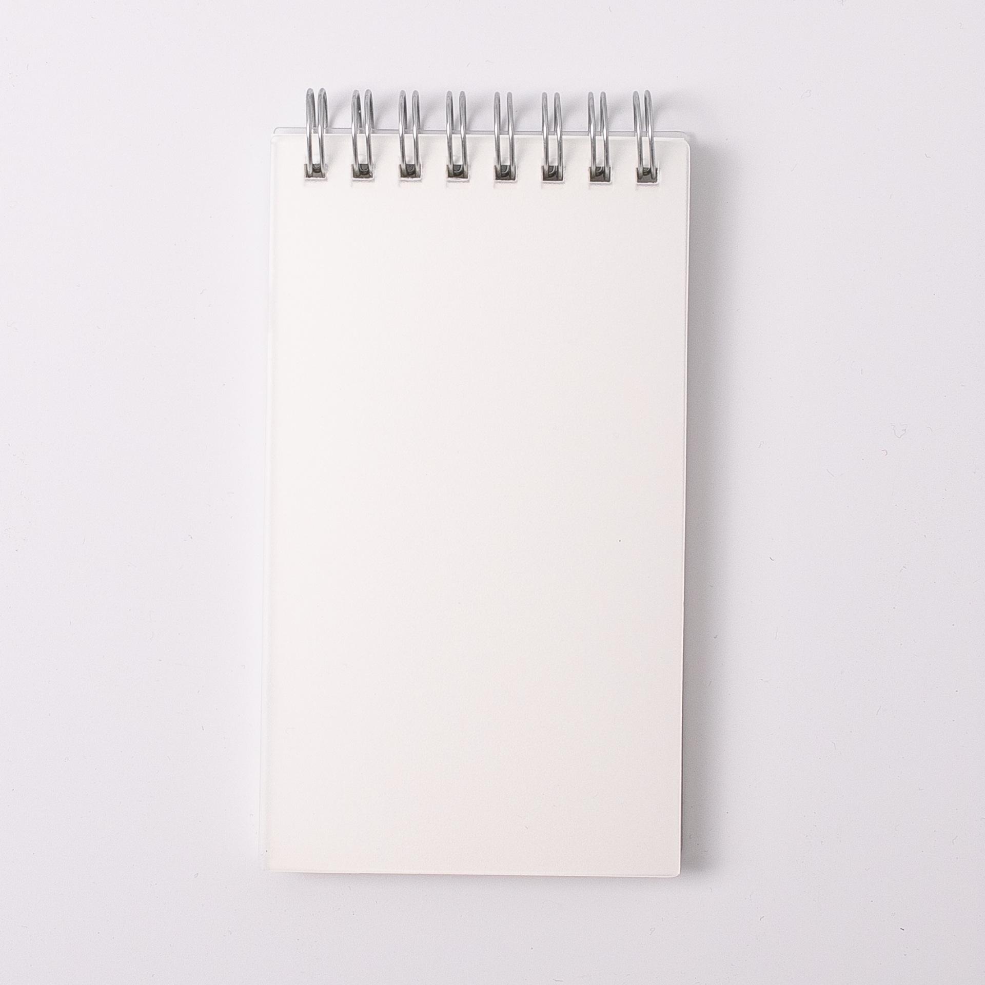 Flip-up A7 Spiral Sticky Notes Pad & Portable Pocket Notepad