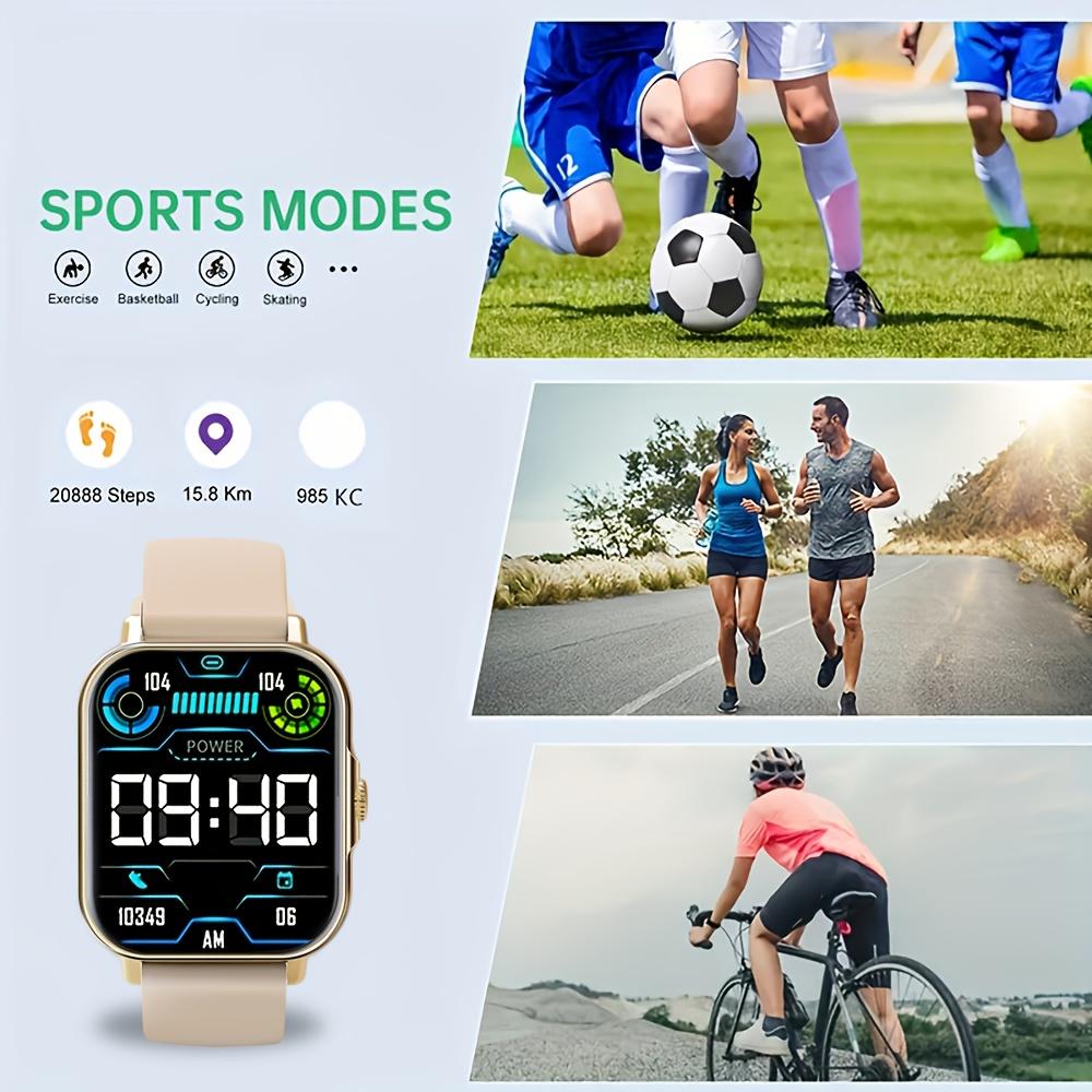 New Fashion Smart Watch 1.85-inch Display Bluetooth Calling Music Playback Fitness Timer Sports Smartwatch