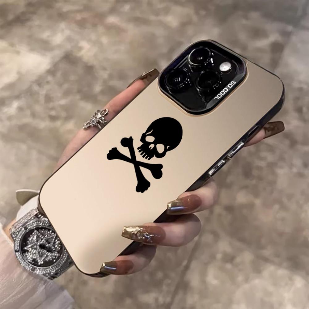 Personality Cool Fashion Phone Case For iPhone 17 Pro Max 17e 16e 15 17 Air 14 13 12 11 Pro Max 8 Plus X IMD Shockproof Cover