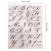 Letter Alphabet Transparent Silicone Clear Rubber Stamp Sheet Cling Scrapbooking DIY
