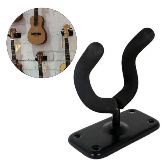 Guitar Bass Display Hanger Hook Holder Wall Mount Metal Stand Rack Bracket