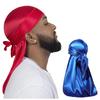Star Satin Silk Head Wrap Cap for Men Women Waves,Premium Satin Deluxe Bandana Men,Long Tail,Thin Breathable,for Hip Hop