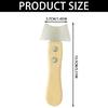 Guitar Fret Cleaning Cutter Guitar Bridge Slot Scraper Guitar Maintenance Tool