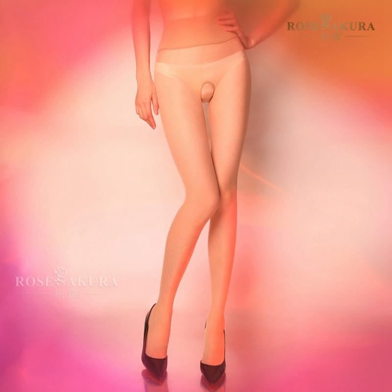Collant senza cuciture con cavallo aperto, setosi, a vita alta, estivi, autoreggenti sexy, sottili, da donna, trasparenti, invisibili, opachi, 8336