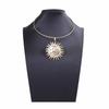 Simple Fashion Alloy Exaggerated Sunflower Pendant Collar Casual Versatile Daily Women's Models