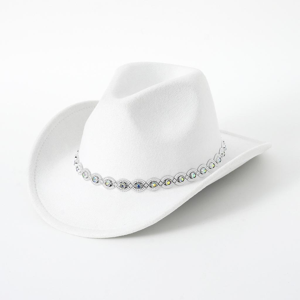 Men and Women Jazz Top Hat Party Festival Stage Performance Simple Top Hat Premium Wool Hat Western Cowboy Hat