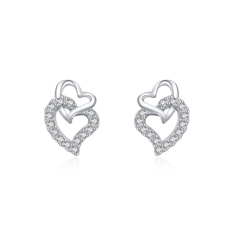 Tancise 925 Sterling Silver Zircon Earrings Drop Earrings For Women Wedding Party Gifts