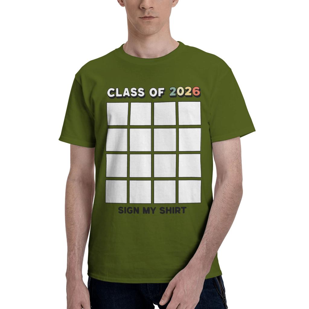 Signatures Memory Senior Graduate Novelty Graphic 100 Cotton Tshirt Graduate Sign Tops Tees For Unisex