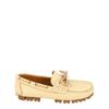 Ferragamo Giosue Leather Loafers Neutrals