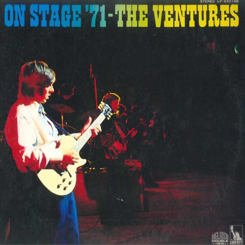 

LP Record VENTURES - On Stage 71 LP93019B LIBERTY 1971 Japan Rock Used
