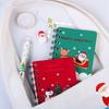 Loose-leaf Mini Notebook Thickened Side-flip Coil Book Christmas Coil Notepad  Christmas Gift