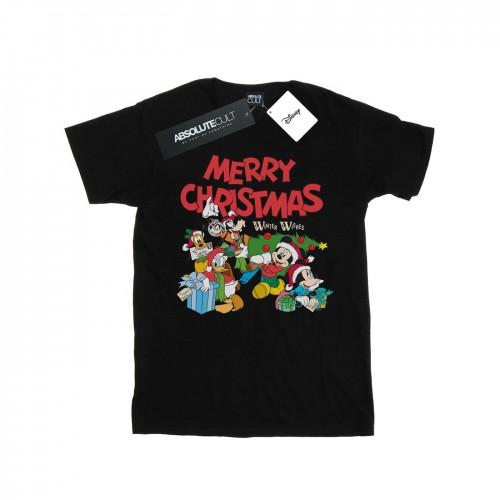 Disney Girls Mickey And Friends Winter Wishes Cotton T-Shirt