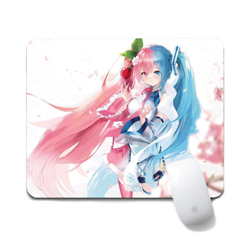 Hatsune Miku Non-Slip Mouse Pad, 20x24cm