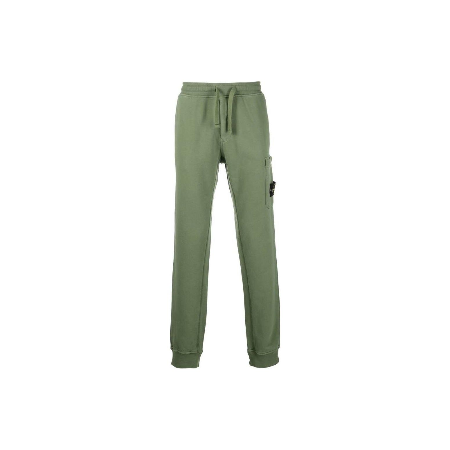 

Stone Island Brushed Pocket Jogger Olive Men Bottoms Green 771564520-V0058 S