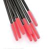 2025 50pcs Professional Mini Silicone Head Lash Brush Pack Black Tower Shape Brush One-off