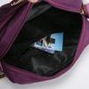 Women Casual Shoulder Bag Multi Pocket Oxford Crossbody Fashion Handbag for Shopping and Commuting