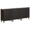 Sideboard Set of 3 White Washed Surface 180 x 33 x 75 cm