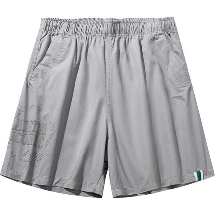 Anta Life Collection Повседневные шорты Мужские Lufu Серый 152438518-1 L