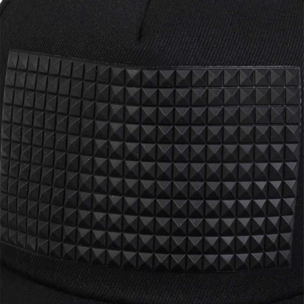 Unisex Square Rubber Top Hip-hop Hats Spring And Autumn Outdoor Adjustable Sports Casual Baseball Caps Sunscreen Hat