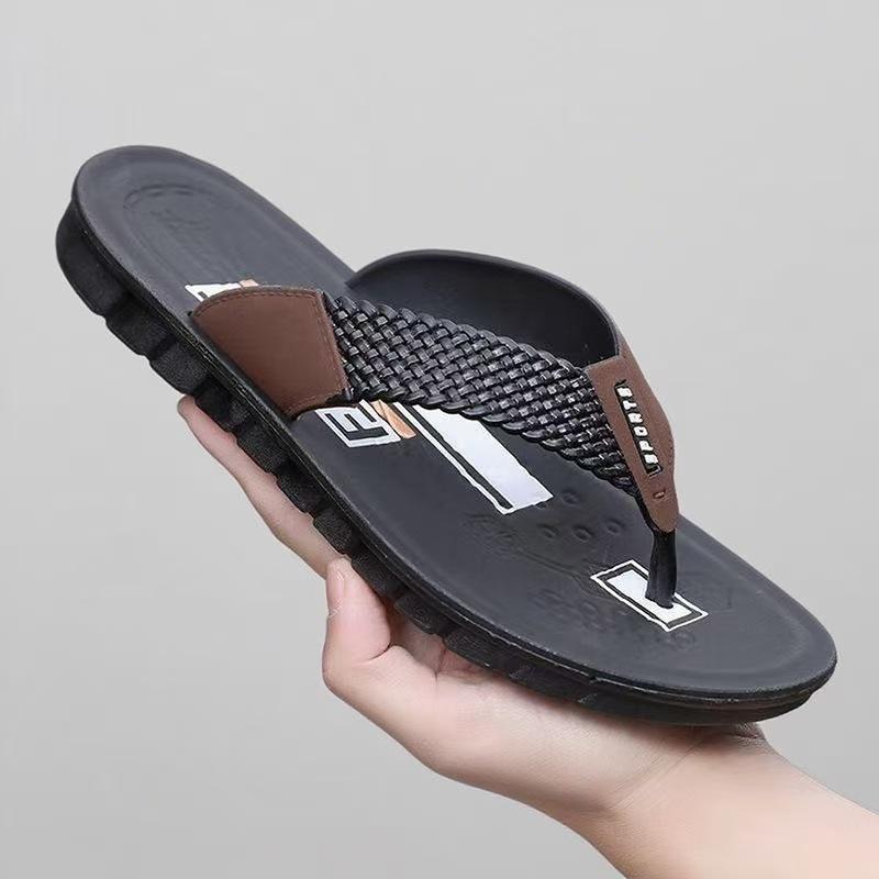 Flip-Flops Herren Pantoffeln zwicken Füße Herrenmode Freizeit weich Strand Outdoor wasserdicht Oberbekleidung dicke Sohle flacher Absatz