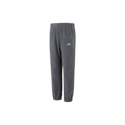 Solid Color Logo Drawstring Casual Pants Men Bottoms Grey DD4893-068