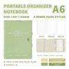 Waterproof Journal Thick Paper Portable Notebook Eye-Friendly Paper Notebook Minimalist Hard Cover Planner For Gifting Study