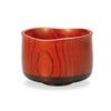 Kashoan Zelkova Matcha Bowl with Red Made In Lacquer, SO-0222 [Matcha Bowl, Wooden, Japan]