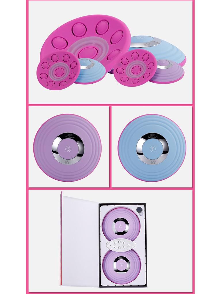 Wireless Microcurrent Breast Enhancer & Massager with Remote Control